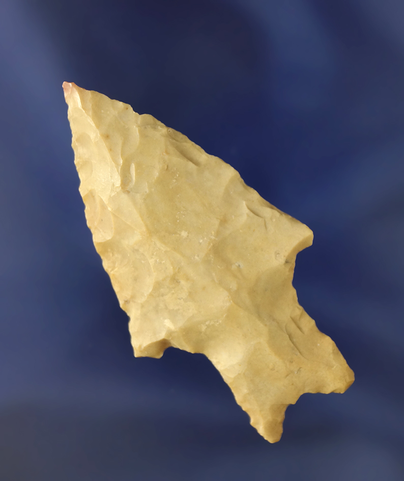 2 3/8" Pedernales found in Travis Co.,  Texas. Jackson COA.