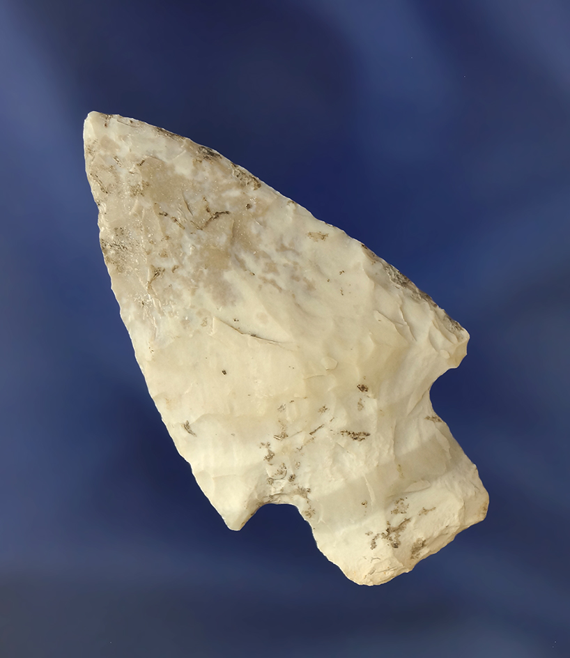 2 1/4" Adena found in Adams Co.,  Illinois. Jackson COA.