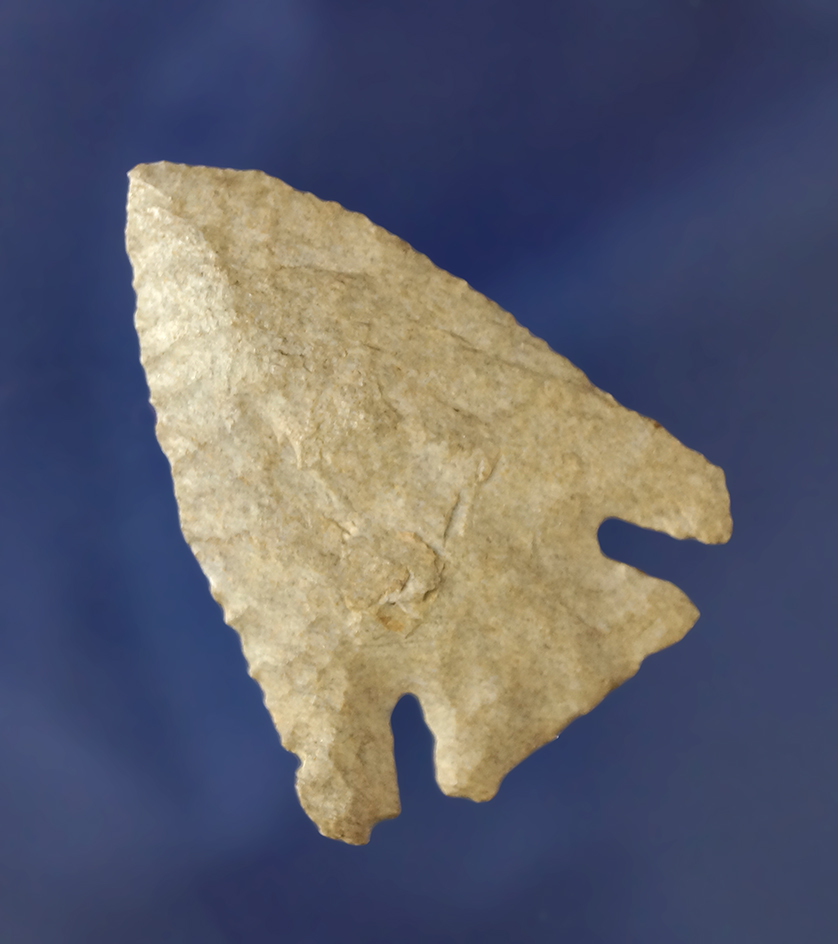 Very nicely styled 1 3/4" miniature Lost Lake found in Alabama. Ex. Jerry Dickey