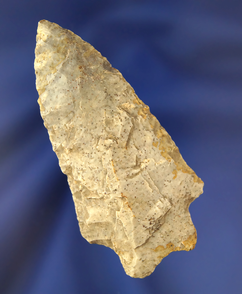 2 13/16" Bifurcate that is heavily patinated found in Knox Co., Ohio.