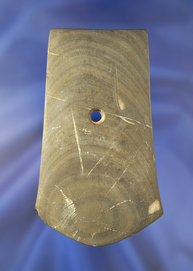 4 1/4" bell style Pendant found on the Updike farm in Knox Co., Ohio on May 18, 1937.