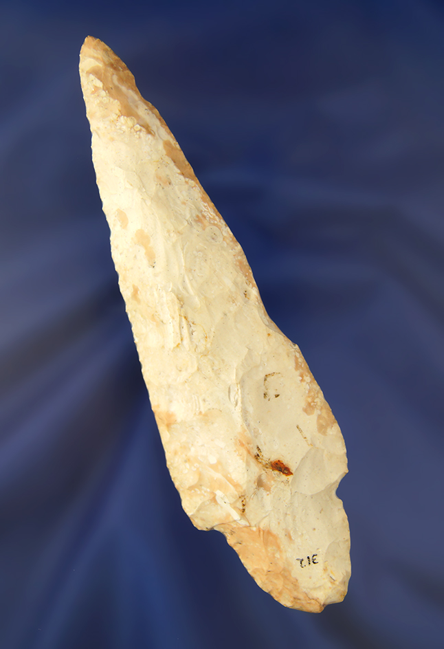 5 3/4" Adena made from nicely mottled material found in Western Ohio.