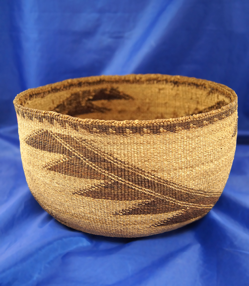 8" Klamath Indian Basket.