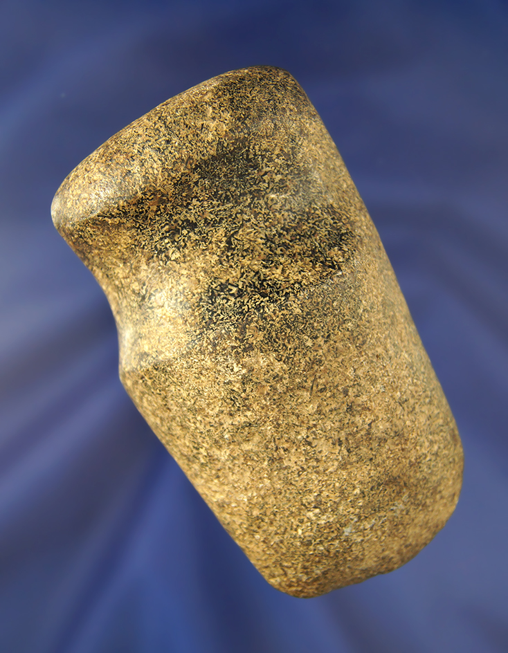 Well styled 3 7/8" long 3/4 grooved Axe found in Ohio.