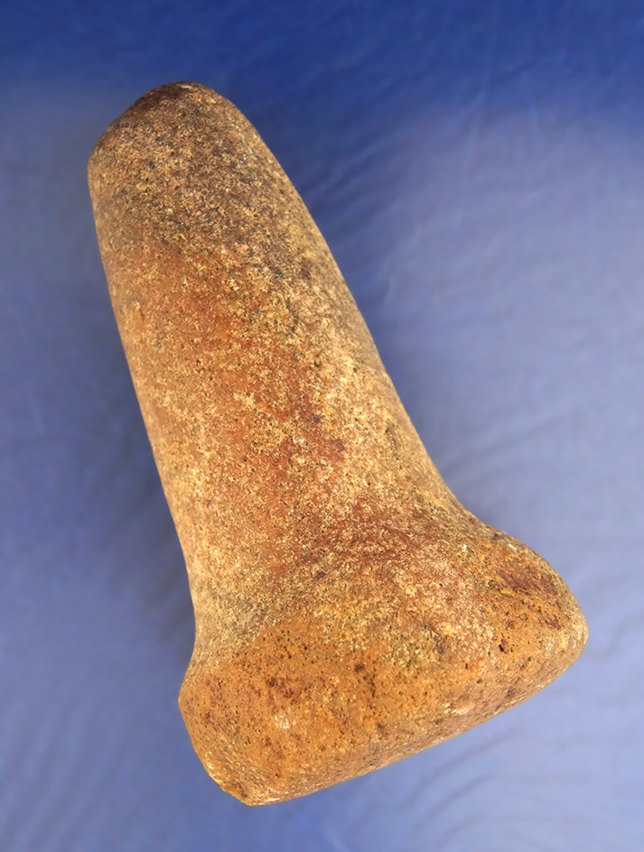 Very nice well styled 5 7/8" Tall Quartz Bell Pestle found in Ohio. Ex. Gary Mumaw Collection.