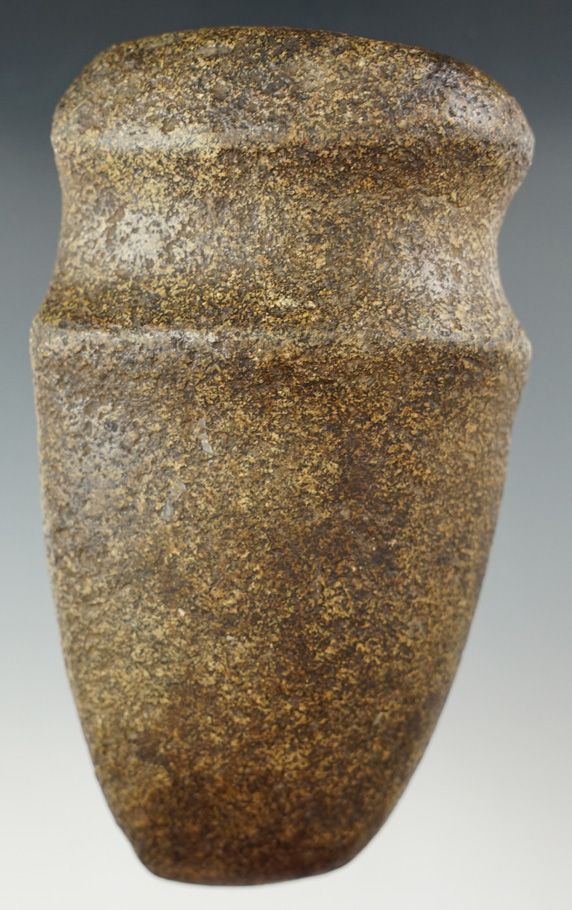 5 1/2" Long 3/4 Grooved Axe found in Coshocton Co., Ohio. Ex. Jim Phillips. Davis COA.