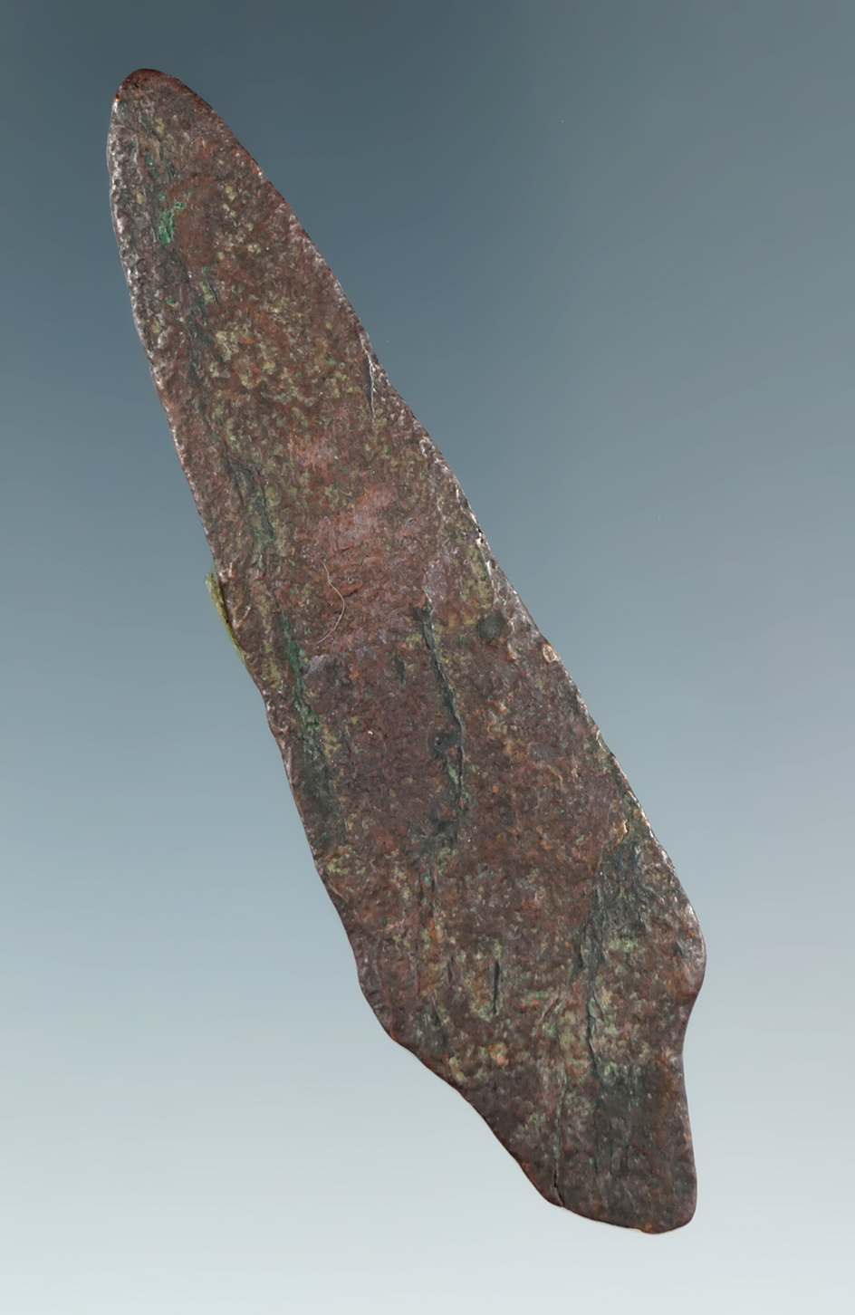 3 1/8" Ancient Copper Projectile Point found in Michigan.