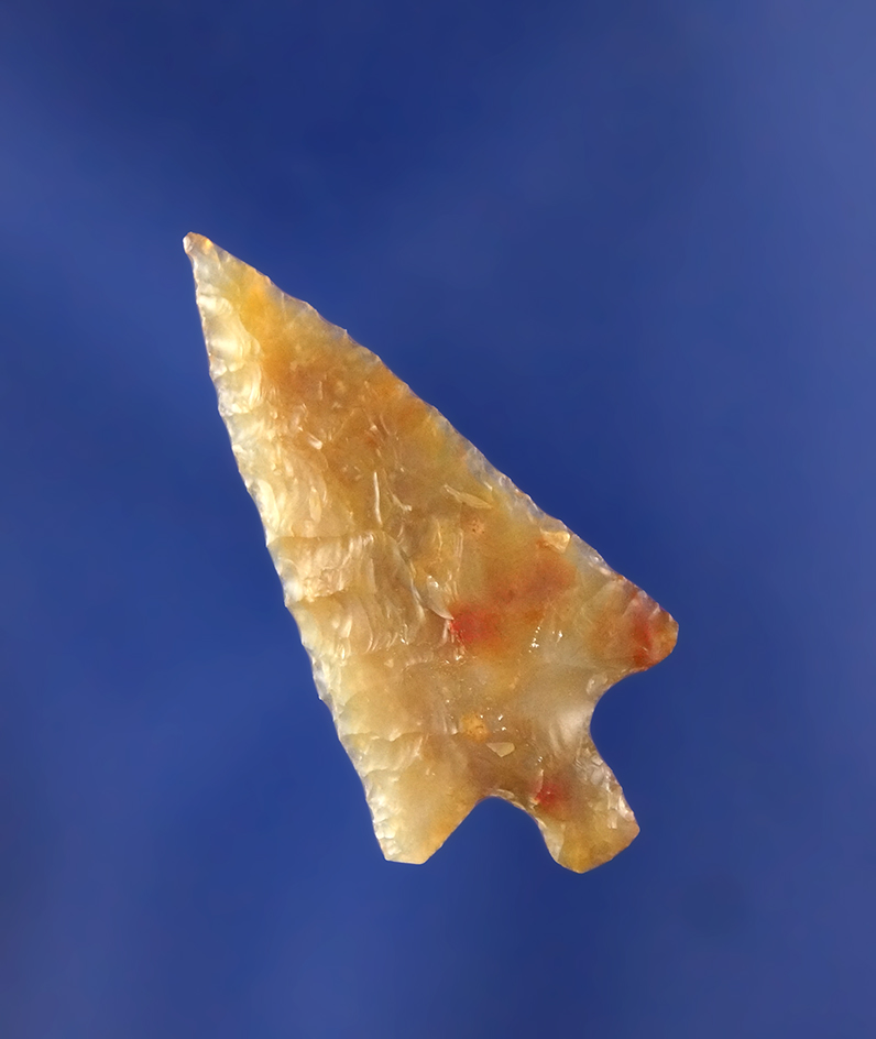 Exceptional! 1 1/4" Wallula with incredible flaking - highly translucent Agate - Columbia River.