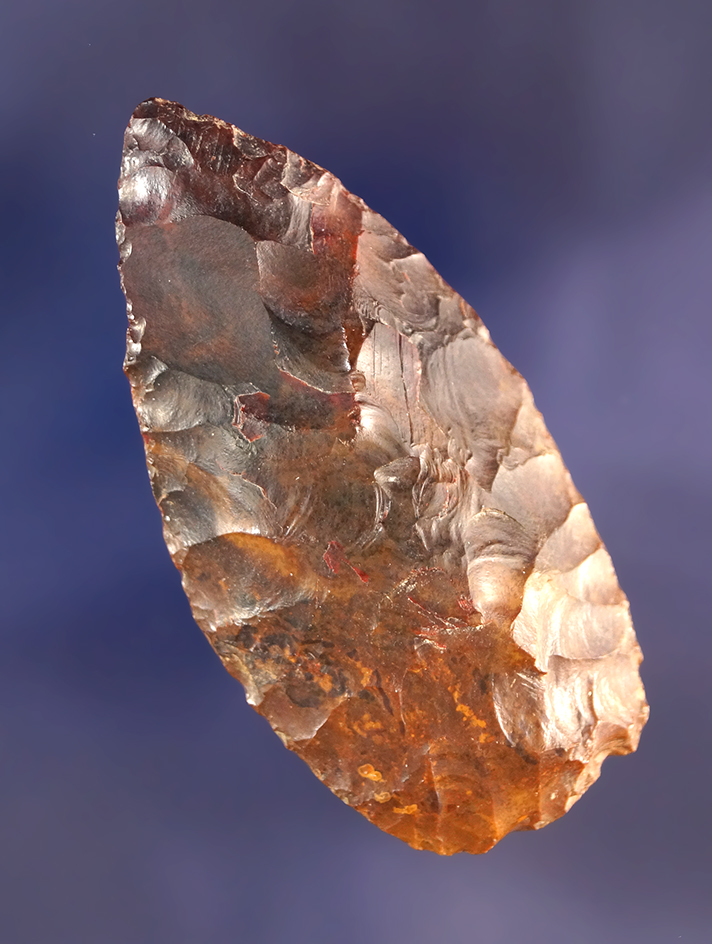 2 1/16" Cascade made from heavily patinated Jasper found near the Coeur d' Alene River, Idaho.