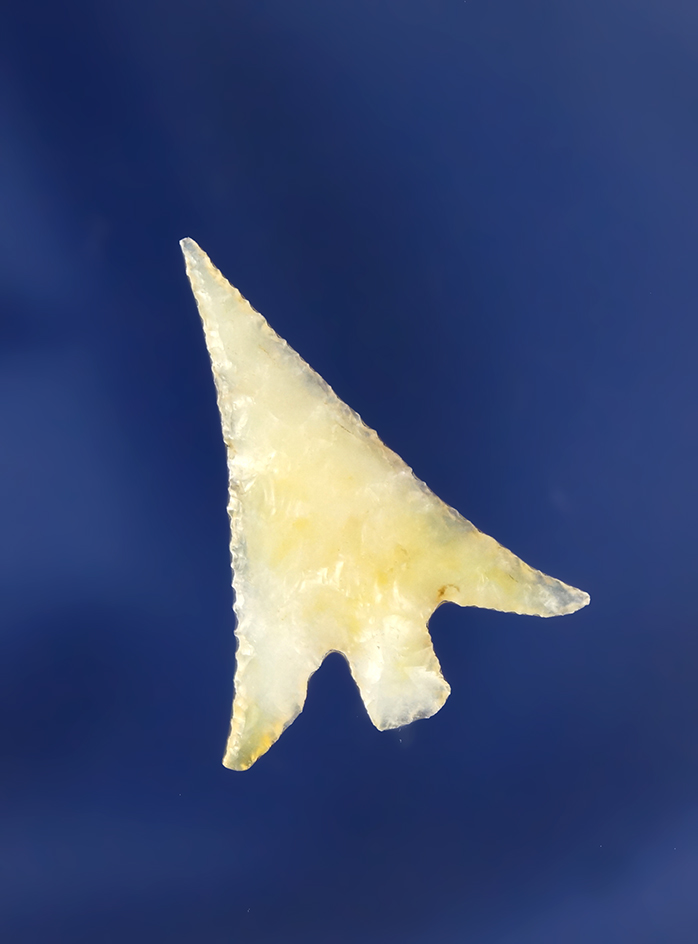 Swept Wing Columbia Plateau. Superior example, 1’ L. Found near the Umatilla River.