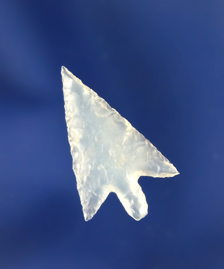 Very Fine Columbia Plateau made from Ice Agate, 1” L. Found near the John Day River