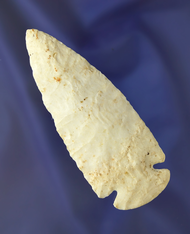 3 5/8" Dovetail - Randolph Co., Illinois. Pictured in collecting Indian Knives - Dickey COA.