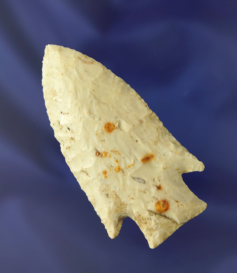 2 15/16" perfectly made and nicely styled Hardin point found in Madison Co., Illinois.