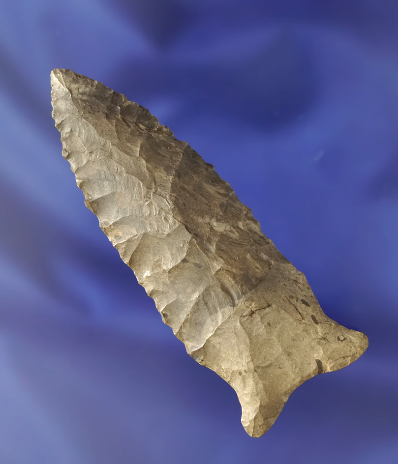 2 7/8" Greenbrier made from Fort Payne chert found in Tennessee. Davis G-10 COA.