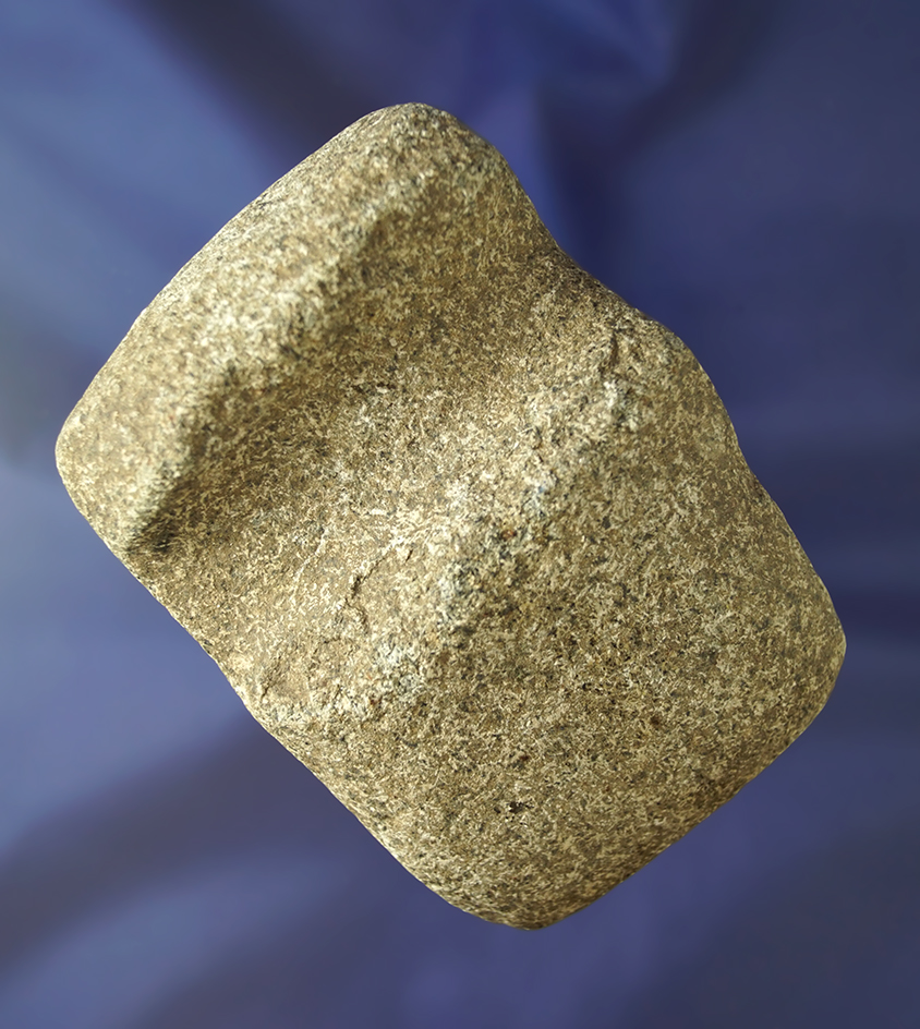 3 7/8" Keokuk Axe found in Iowa. Ex. George Zaleski collection. Maury Meadows COA.