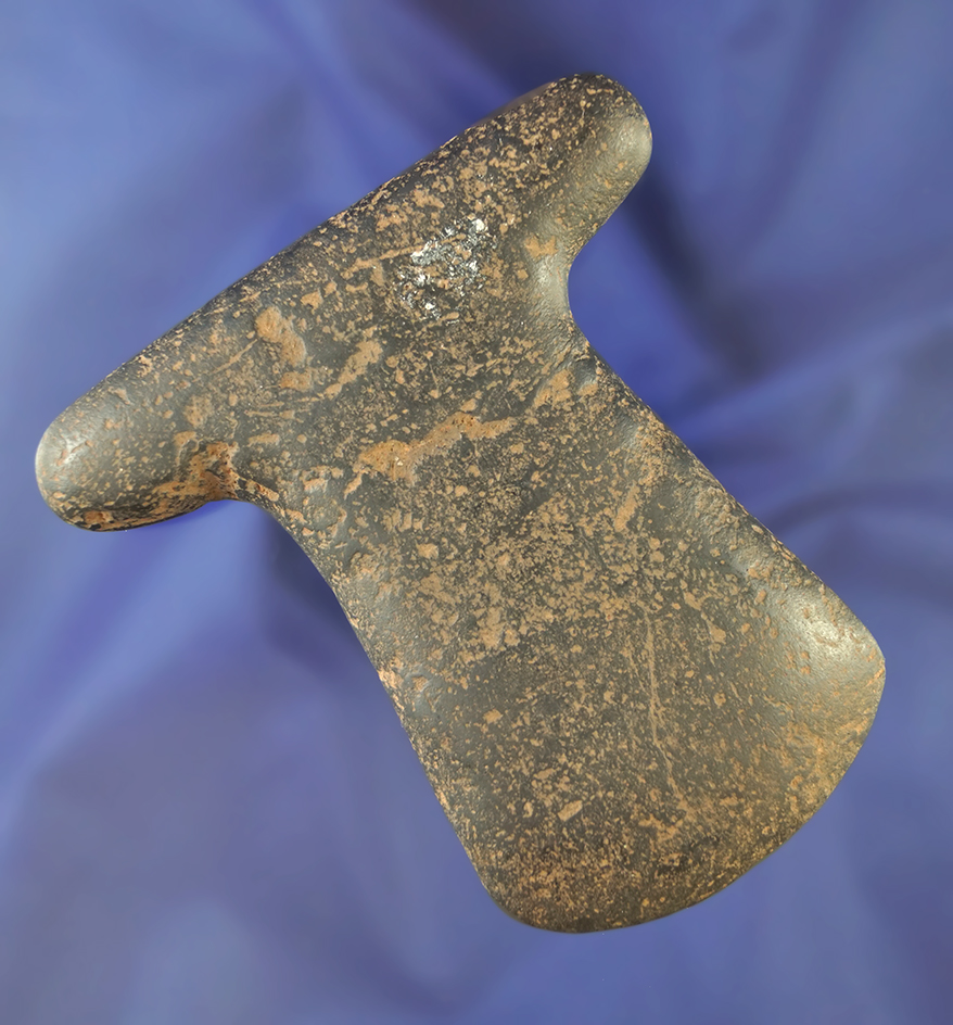 3 5/8" Inca T-Axe made from Hematite found in Peru in excellent condition.