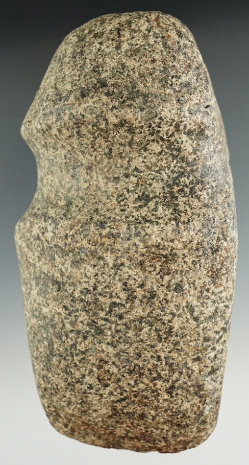 5 1/8" Long 3/4 Groove Archaic Axe with great overall polish and workmanship. Paulding Co., Ohio.