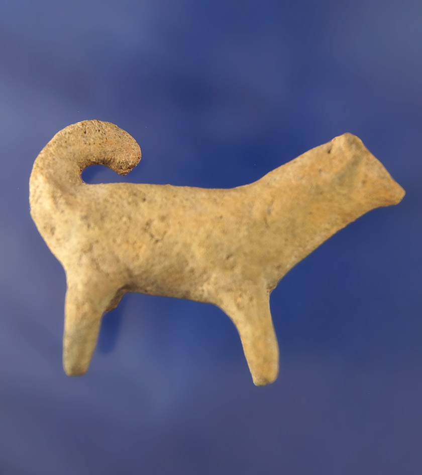 2 3/8" pre-Columbian animal figure.