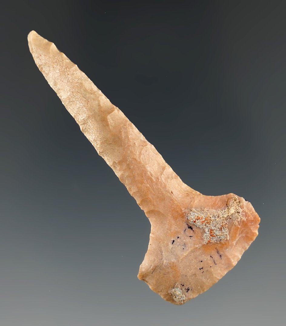 2 1/2" Expanded Base Drill found in Benton Co., Missouri.