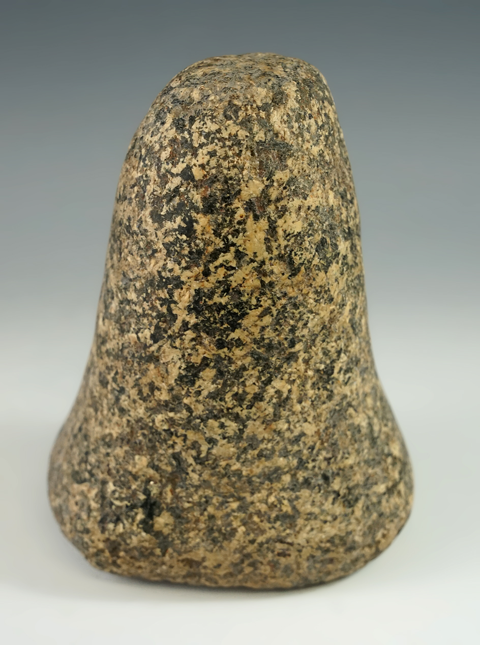 4 7/8" Bell Pestle made from Granite found in Ohio.