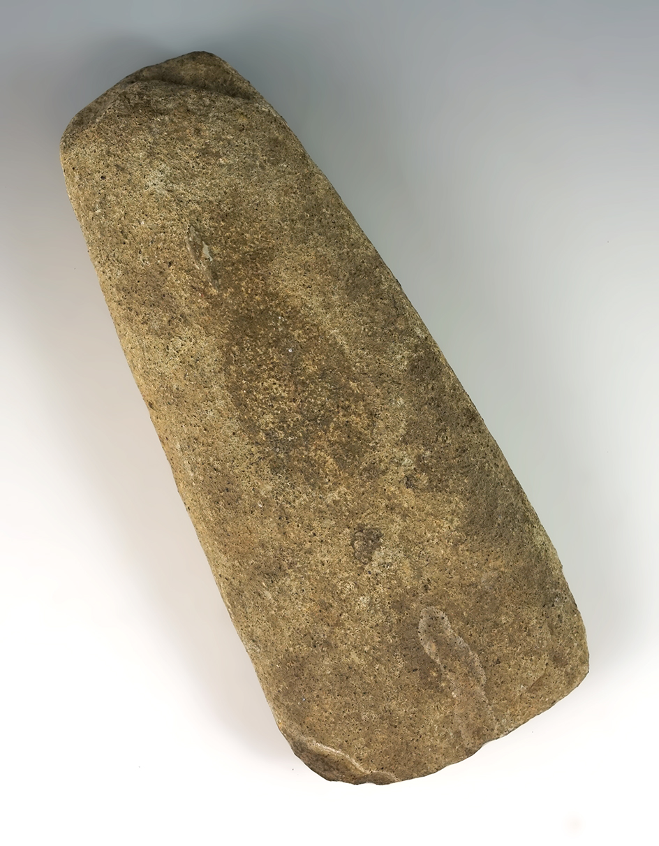 Large 7 5/8" Adze found on the shore of Black River Bay near Dexter, Jefferson Co., New York.
