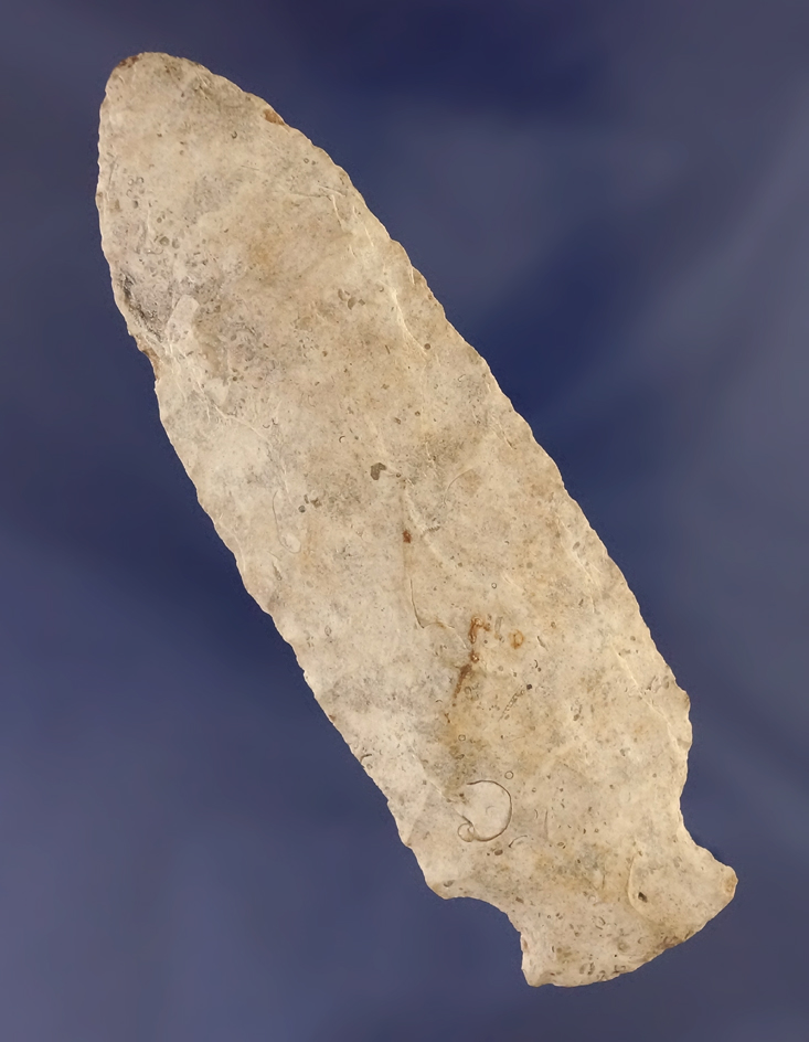 4 3/16" Stemmed Knife found in Pike Co.,  Illinois.
