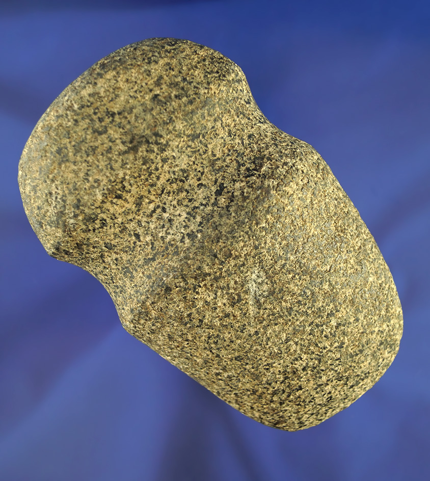 5" long fully grooved Hardstone Axe very nice condition with a good bit found in Pickaway Co.,  OH.