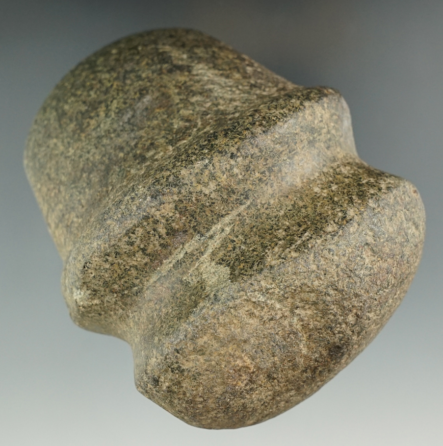 4 1/2" Miami River Style Axe made from Hardstone, found in Fayette Co., Ohio. Great bit edge.