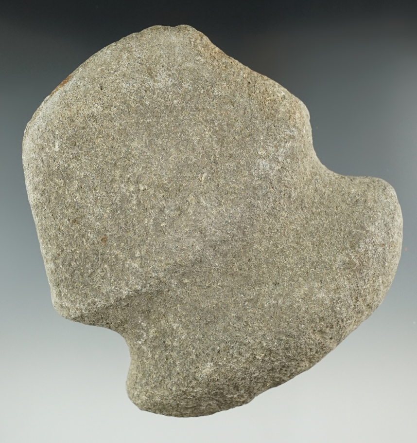 4 1/2" Full Grooved Axe found in Hillsdale Co., Michigan.