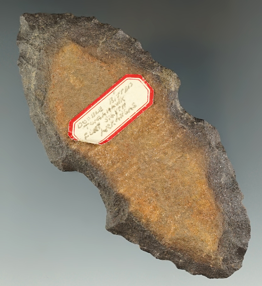 4 5/8" Double Bit Axe found near Fort Smith, Arkansas.