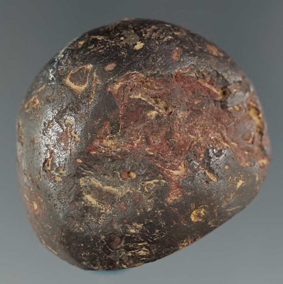 1 1/2" wide Hematite Cone found in Ohio.