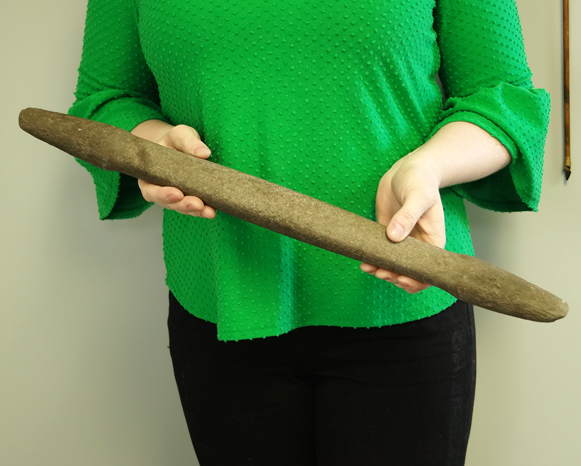 Sale highlight! Large 23" Grinding Pestle found southeast of Kearny, Pinal Co., Arizona.