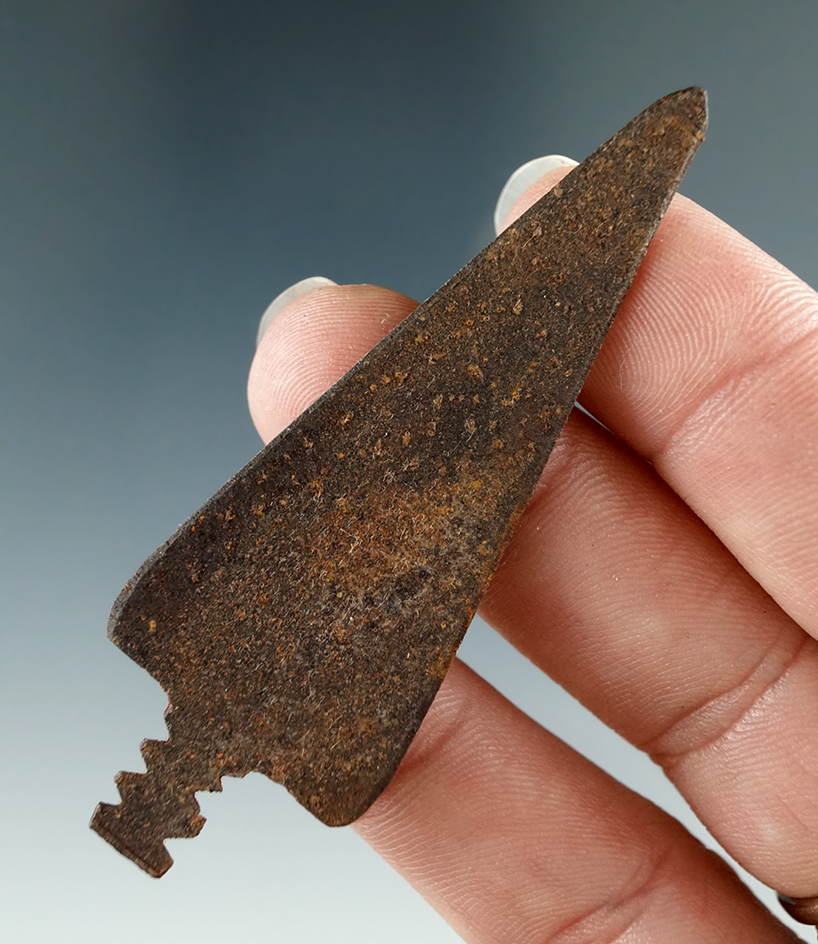 2 5/8" Historic period Iron trade point.