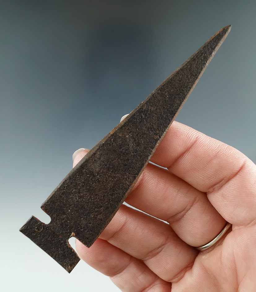 3 13/16" Historic Period Iron Point in good condition.