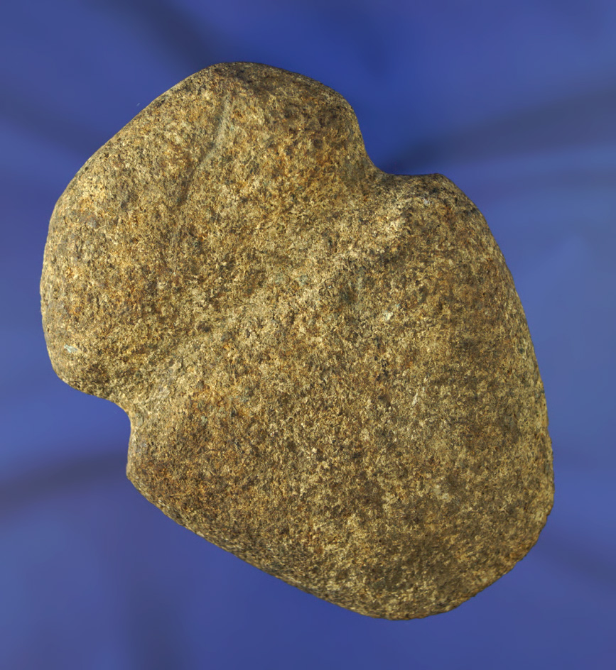 3 5/8" full grooved Axe found in Pennsylvania.