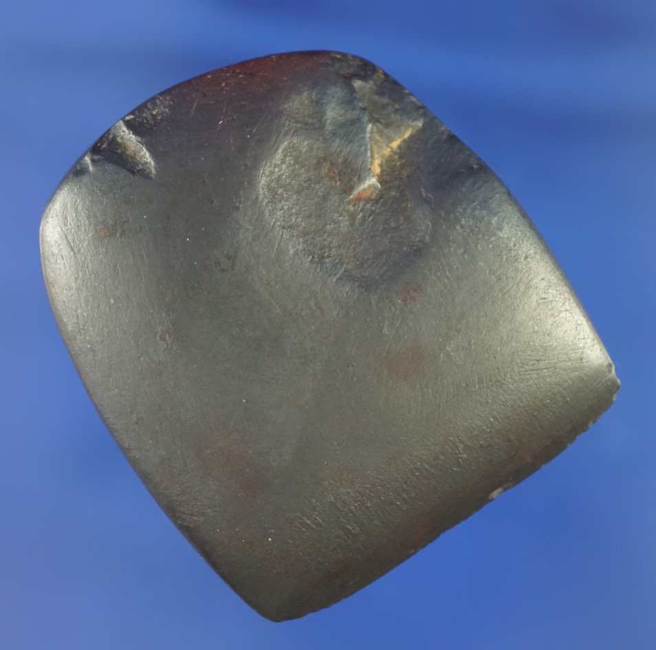 Nicely polished 2" hematite Celt found in Kentucky.