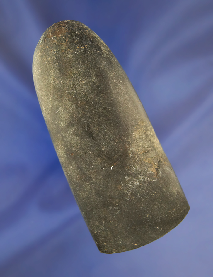 Highly polished 4 1/8" Hardstone Celt found in Ohio.