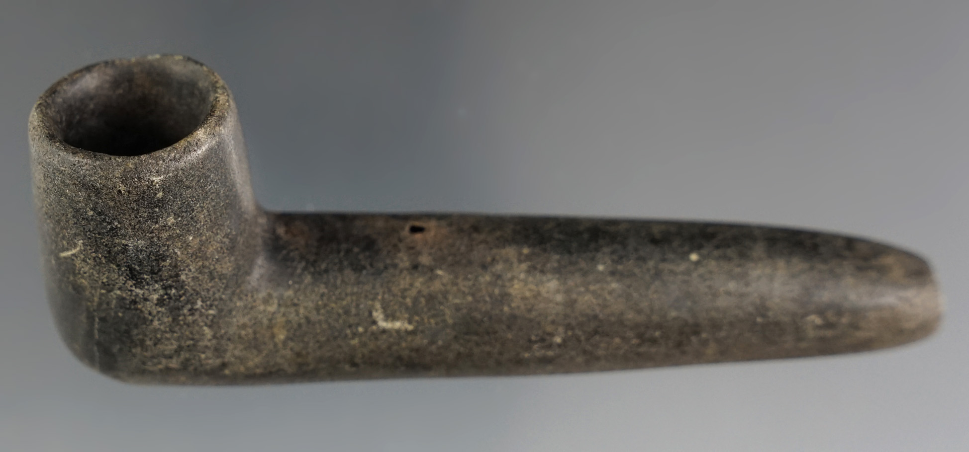 3 11/16" Historic period Stone Pipe Ex. William Waigle. .