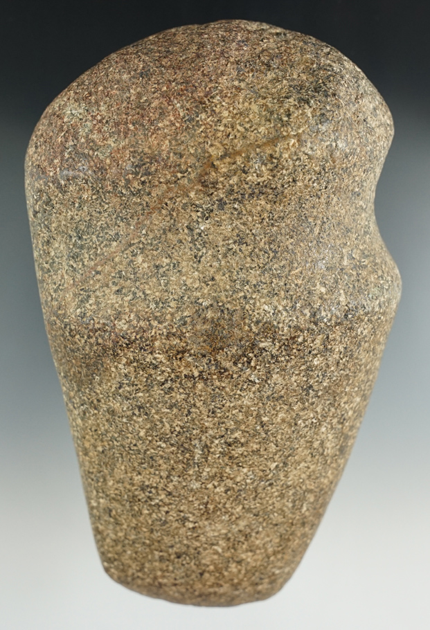 Large and heavy 7" Long 3/4 Grooved Axe found in Medina Co., Ohio.