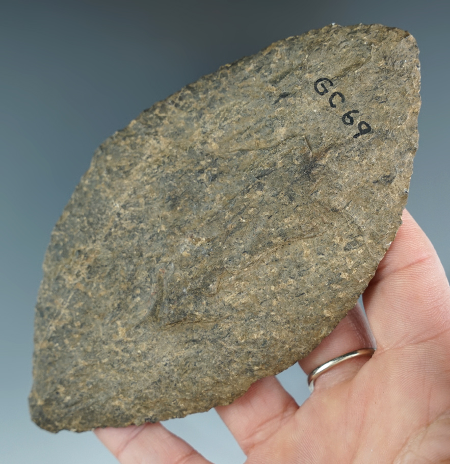 5 1/8" Bi-pointed blade Ex. William Waigle. .