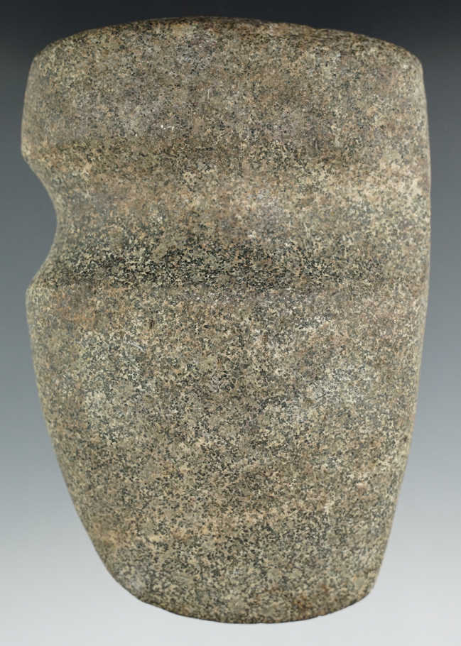 5 5/8" Long 3/4 Grooved Granite Axe in excellent condition. Ex. William Waigle.