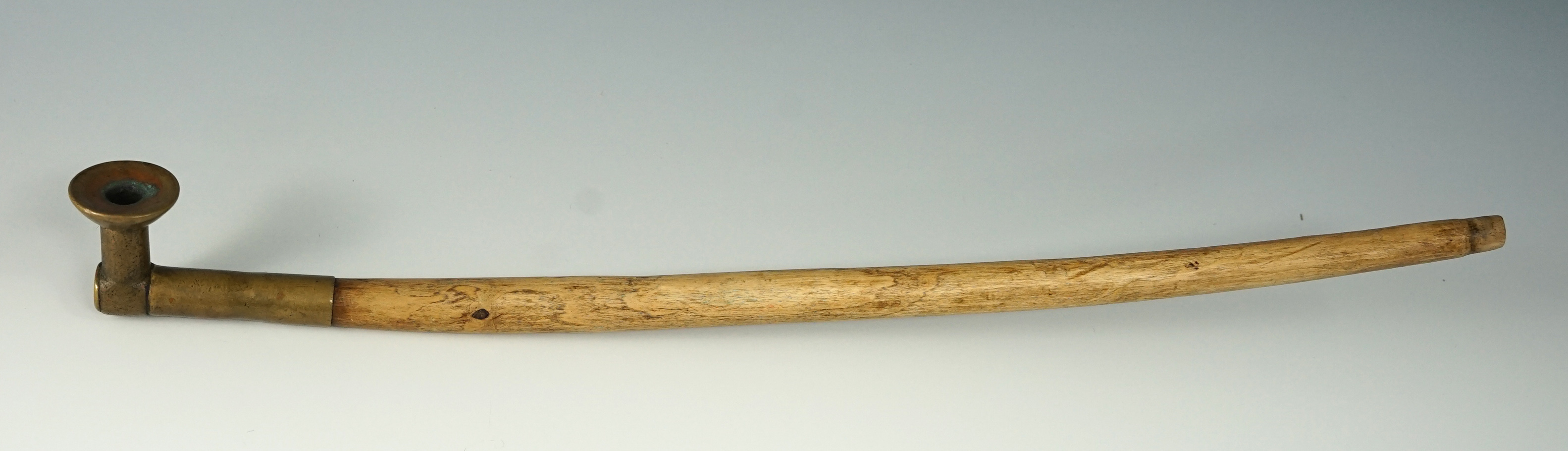 Very unique! Eskimo pipe collected in Alaska in 1909, made from a Winchester shell casing.