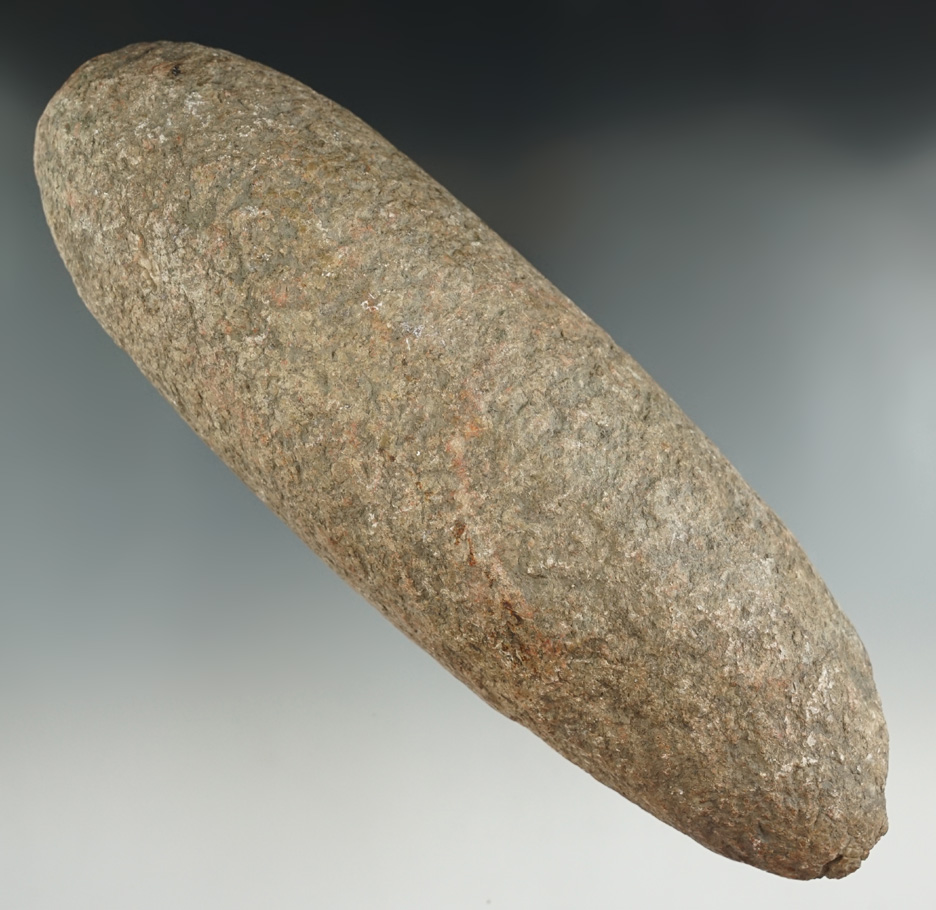 8 3/8" Roller Pestle with some damage to one end. Ex. William Waigle. .