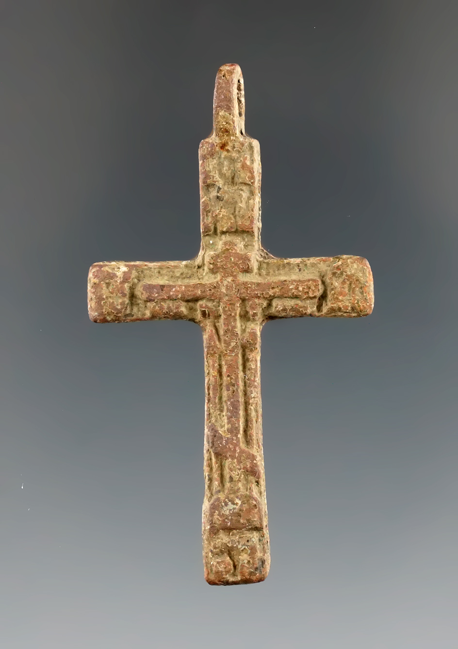 2 3/16" Tall Trade Cross found in New York.