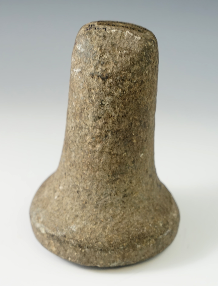 5 1/4" Nicely shaped Bell Pestle found in Licking Co., Ohio.