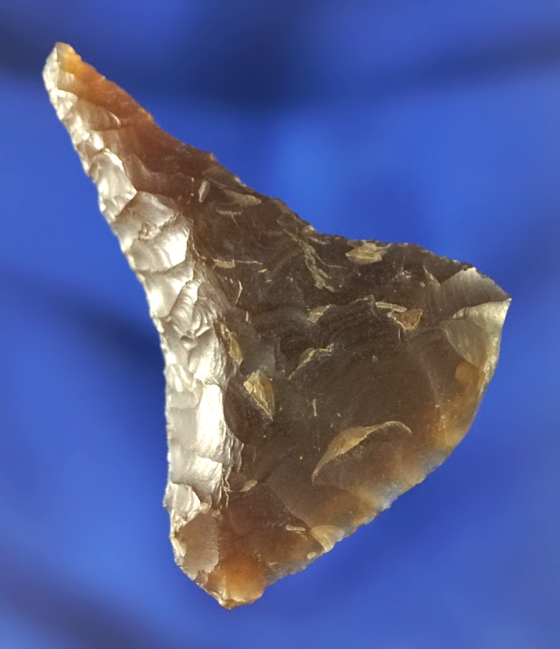 1 13/16" Expanded Base Drill made from high quality material -very nicely flaked - Columbia River.