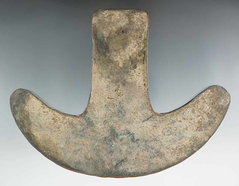 Large 6 3/16" wide by 4 11/16" tall copper Tumi found in Oaxaca, Mexico, in very nice condition.