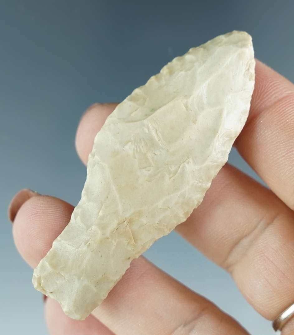 2 1/2" Bajada found in Colorado. Pictured in "Overstreet", #10, pg. 820. Ex. Jim Hogue Collection.