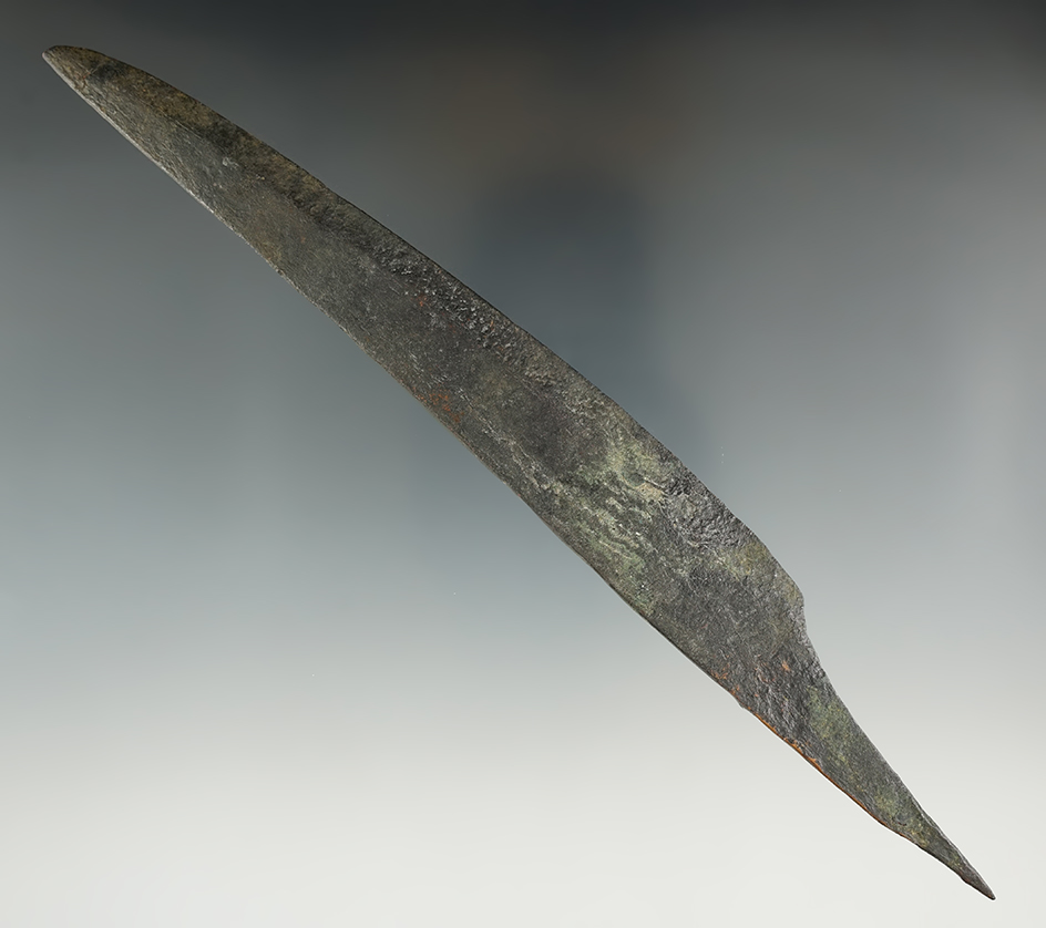 8" Copper Rat Tail Knife found in Michigan.