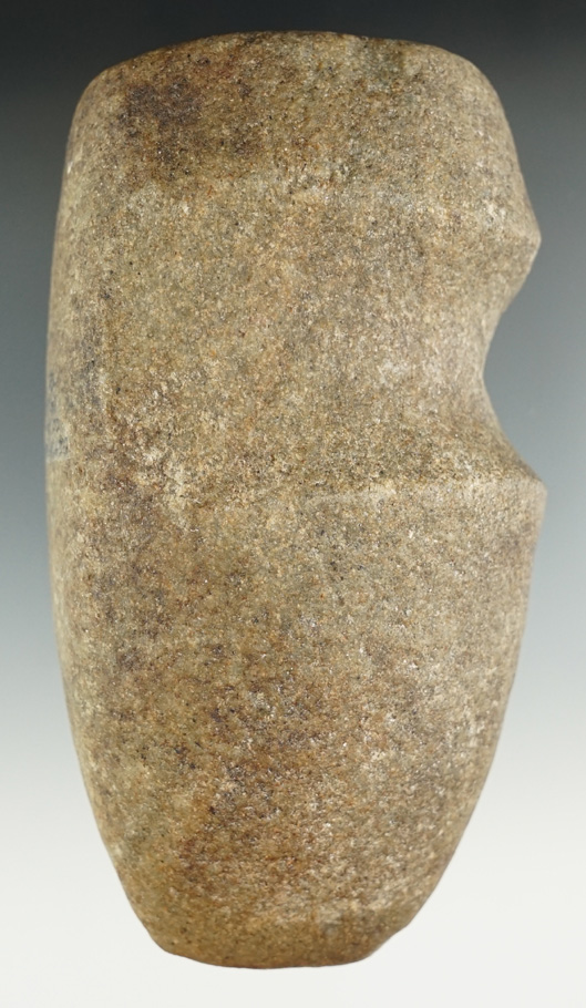 4 3/4" Fantastic Quartz 3/4 Grooved Axe. Found in Defiance Co., Ohio. Great workmanship!